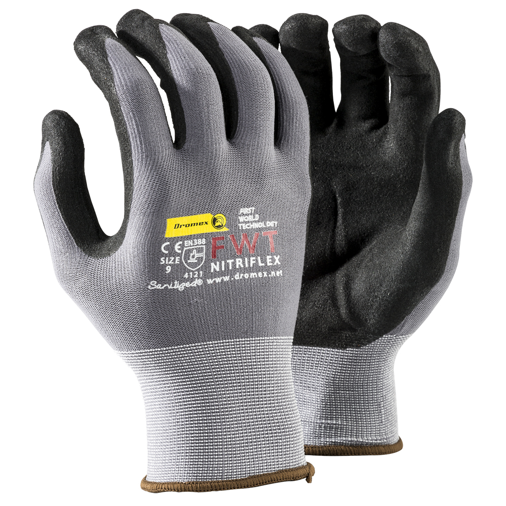 その他 SALSATION gloves Net knib-gloves Nitriflex Black Sand Nitrile Gloves | Reggae Products